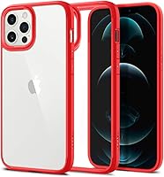 Vista 104 de Spigen Funda para iPhone 14 Pro Max, ultra híbrida, sin anillo magnético, antiamarilleo, transparente