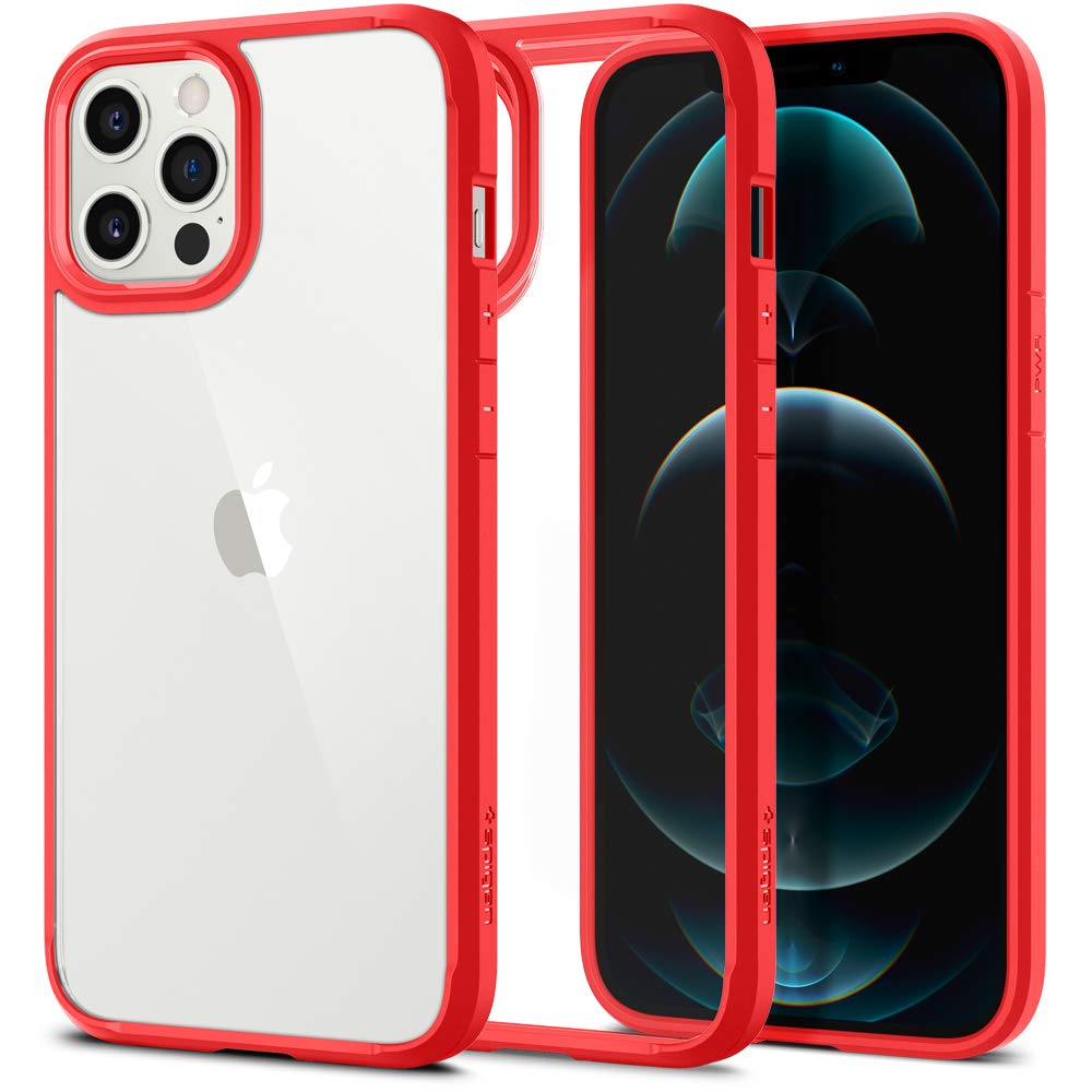 Spigen Ultra Hybrid Back Cover Case for iPhone 12 Pro Max (TPU + Poly