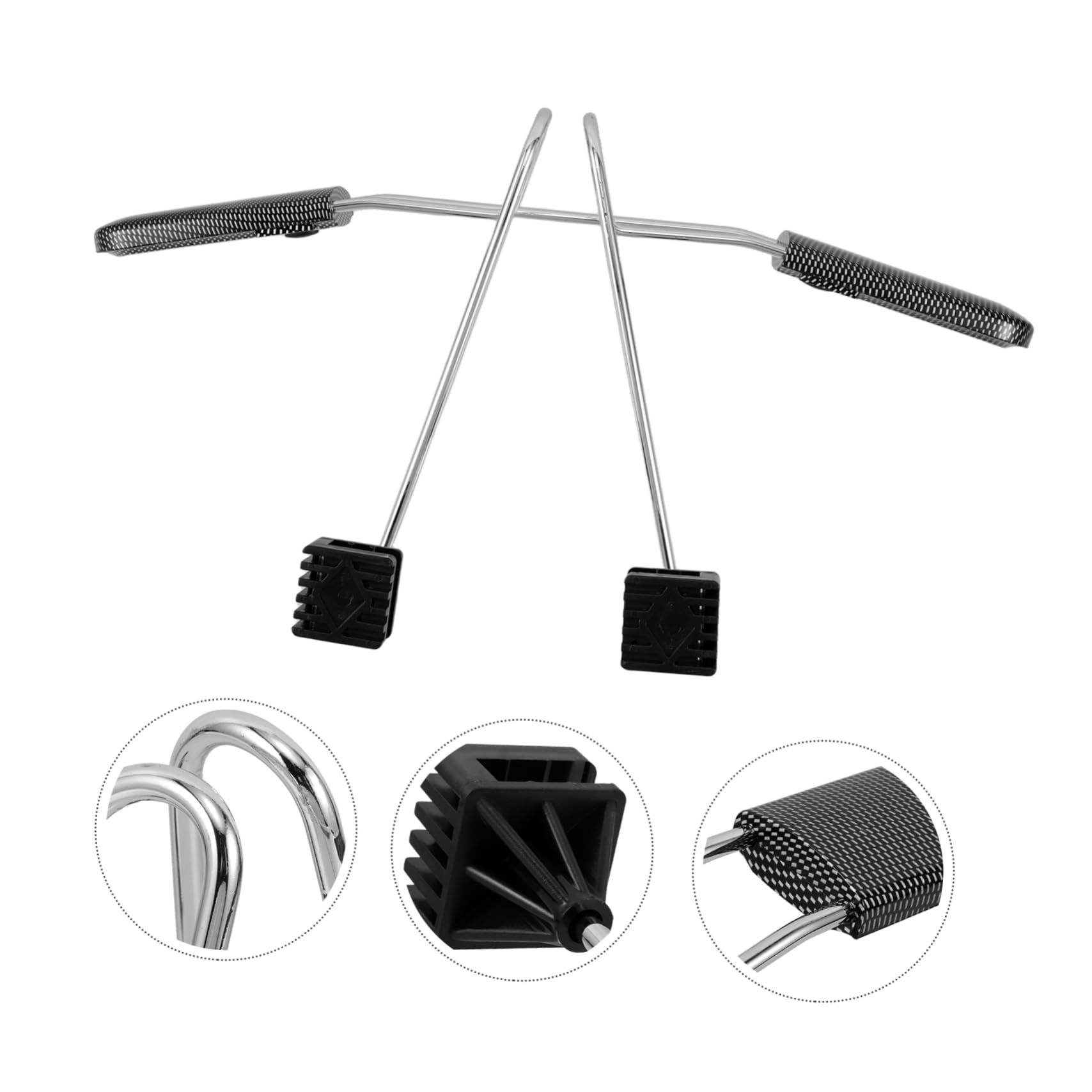 IMIKEYA Appendiabiti in Metallo per Auto Appendiabiti per Poggiatesta Organizer per Vestiti da Viaggio Grucce per Auto in Acciaio