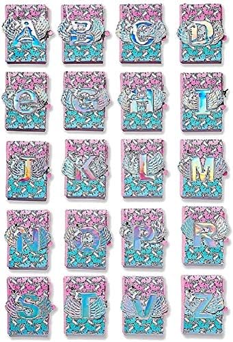 Justice For Girls Winged Unicorn Initial Journal Diary (K) Toy