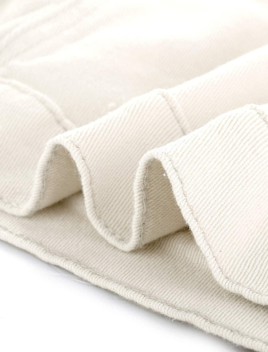 uxcell Denim Vest Top for Women Plus Size Sleeveless Button Down Waistcoat with Two Chest Flap Pockets Jean Jacket Vest - Image 6