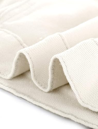 Miniatura 6 de uxcell Chaleco de mezclilla con botones de talla grande para mujer con dos bolsillos con solapa en el pecho 2023