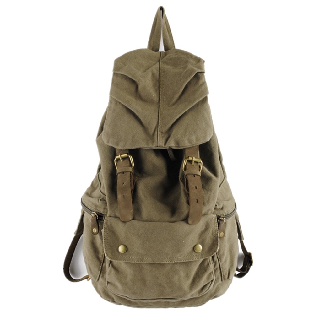 Bolso Mochila de Lona para Mujer