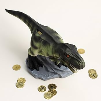 Amazon.co.jp: Gaolinci ティラノサウルス 樹脂貯金箱