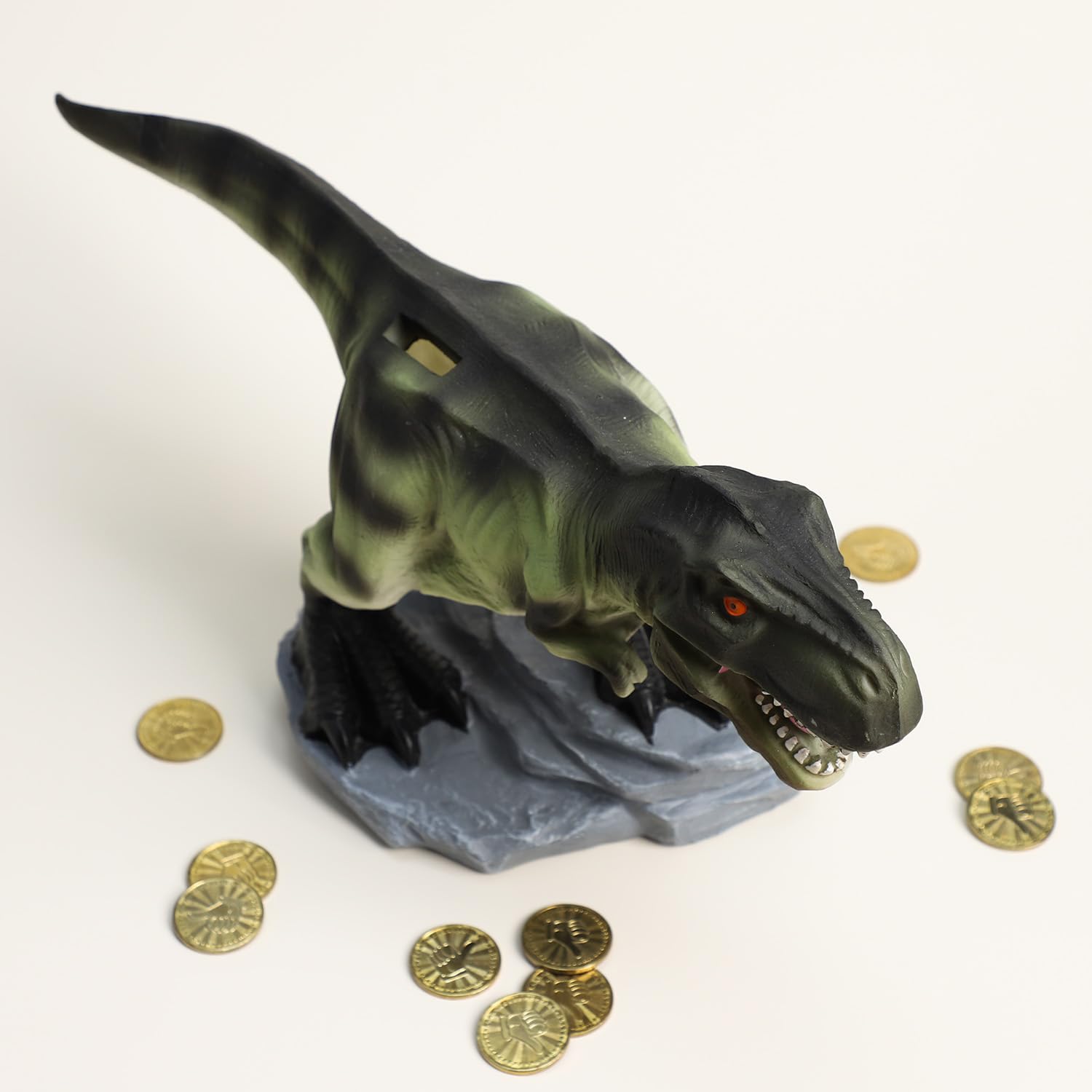 Amazon.co.jp: Gaolinci ティラノサウルス 樹脂貯金箱