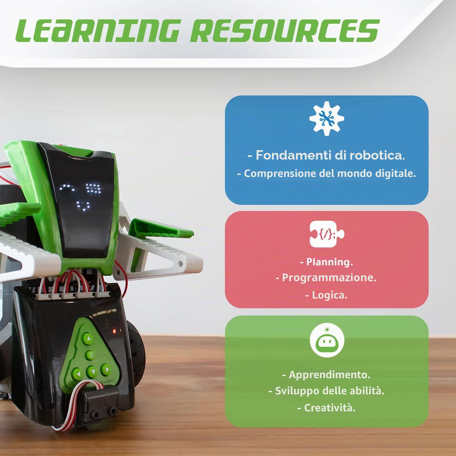 Xtrem Bots - Mazzy | Robots Da Costruire | Robot Programmabile | Robot Bambini 8 Anni O Più | Robots Telecomandato Per Bambini E Interattivo | 2 In 1 | Regalo Bambino 8 Anni Maschio