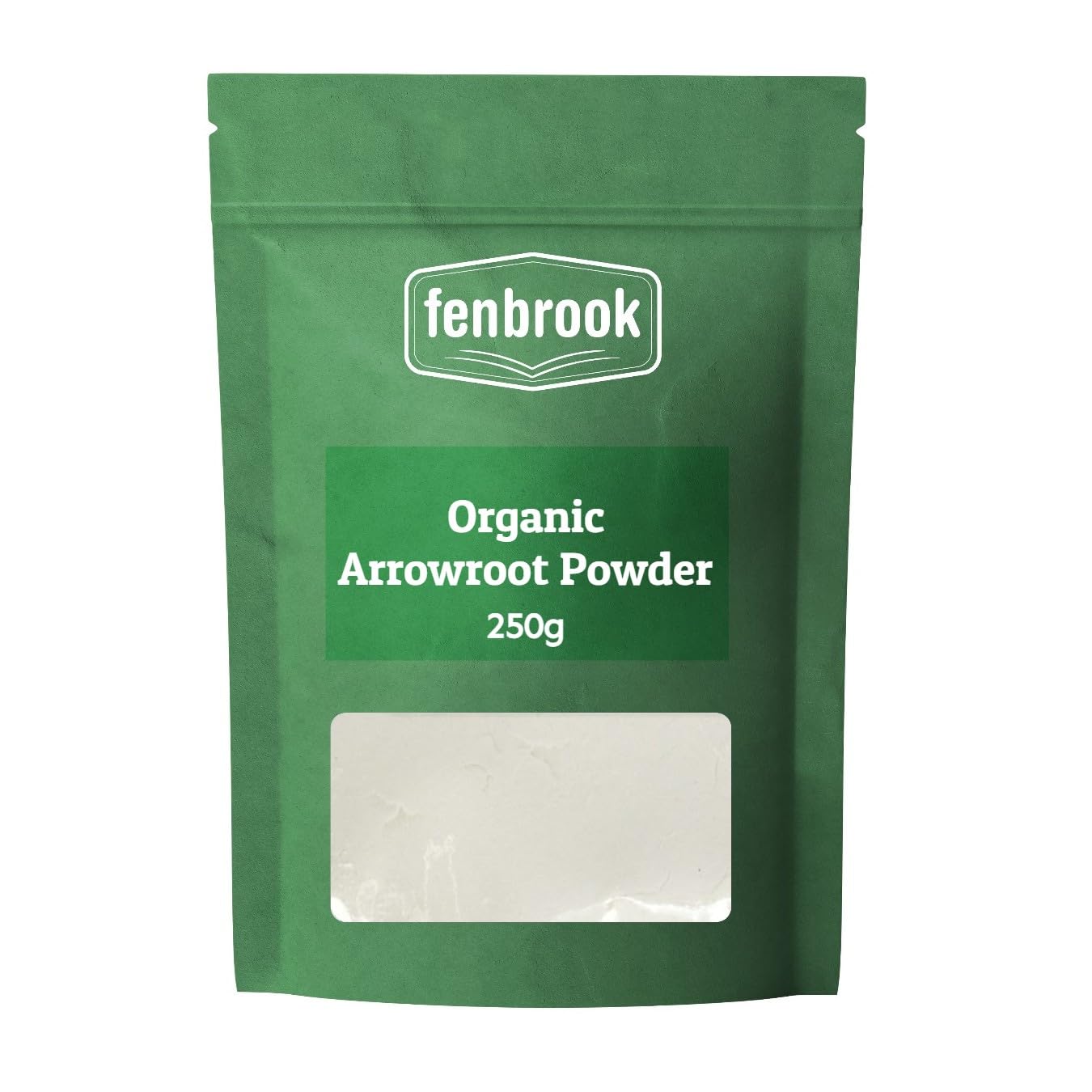 Organic Arrowroot Powder 250g Certified Organic by Fenbrook Organic