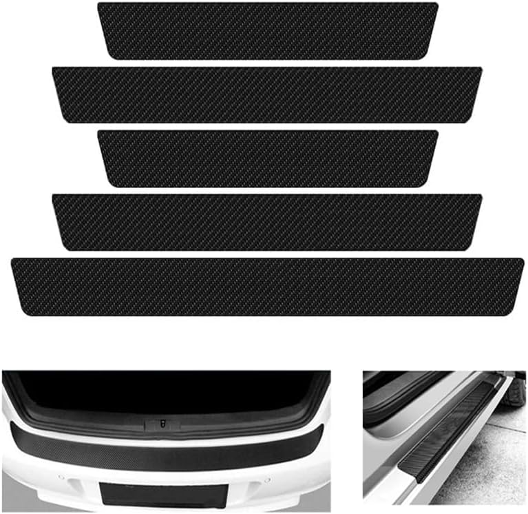 Car Door Sill Scuff Plates for Lexus LBX 4WD 2024 5 Pcs Anti-Scratch Entry Guard Door Step Protectors Paint Protection