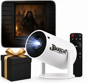 Darkcast Halloween Projector with WiFi Bluetooth and 4K UHD