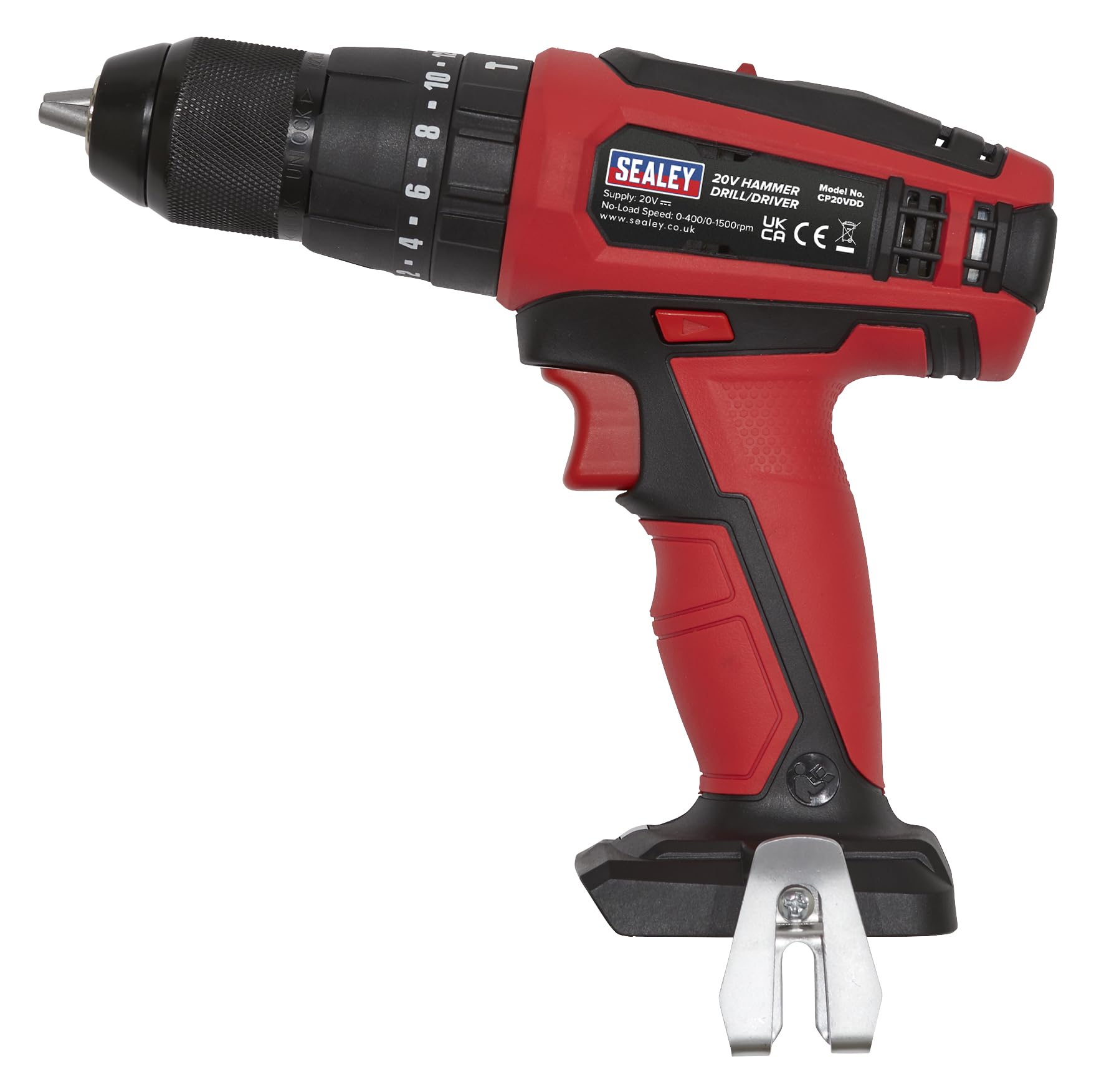 Sealey 2 kits de perceuses sans fil 20 V SV20 Series et perceuses combinées – 2 batteries – CP20VCOMBO12