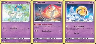 Azelf Mesprit Uxie - Astral Radiance - Legendary Pokemon Card Lot - 065/189-066/189-067/189