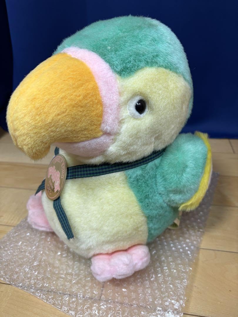 【迫力満点】リトルハウス　ロバ　bigサイズ　ぬいぐるみ　レトロ Amazon.co.jp: ロビンのパロッート リトルハウス ぬいぐるみ オウム