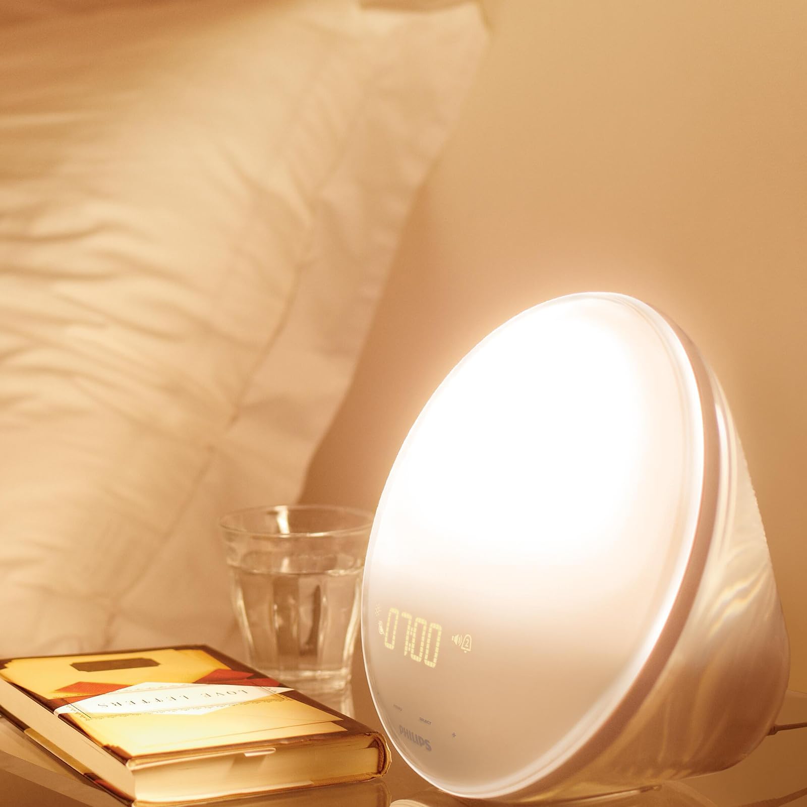 PHILIPS SmartSleep Wake-up Light – Lampada da comodino e sveglia con USB — immagine 13 di 16