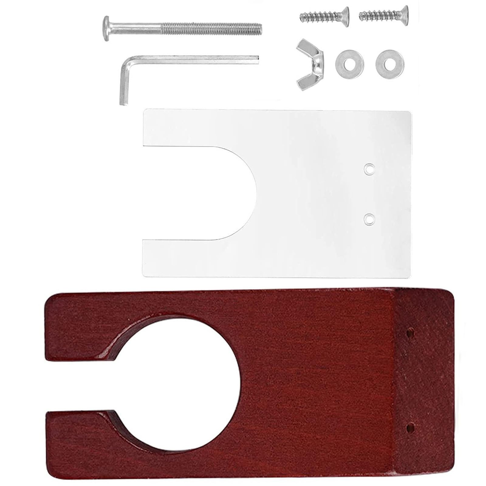 Yhplxyuus Carpet Trimmer Guide Wood Rug Tufting Trimmer Holder Bracket Clear Rug Tufting Shearing Guide Tool for Carpet Tool
