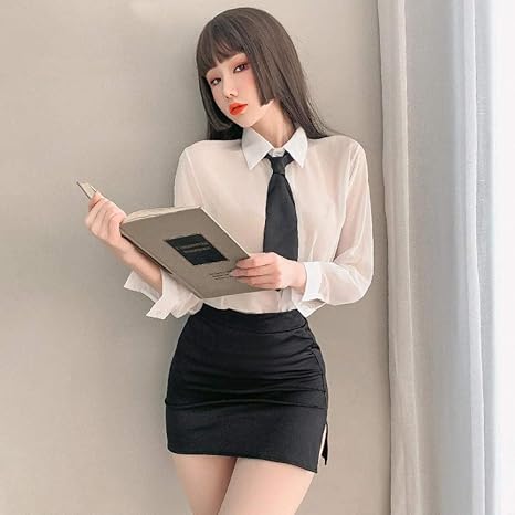 Amazon セクシー秘書制服olつなぎチュールシャツセックススカートエロコスチュームコスプレセクシー先生カップルセックスプレイ White One Size コスプレ 仮装 通販 Amazon セクシー秘書制服olつなぎチュールシャツセックススカートエロコスチュームコスプレセクシー先生カップルセックスプレイ White One Size コスプレ 仮装 通販