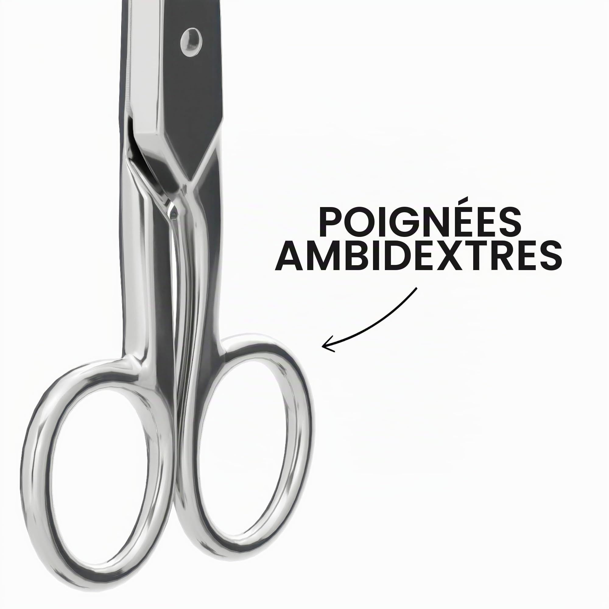 Klein Tools 2100-7 | Ciseaux d’électricien nickelés | Encoches 0,91 mm² et 0,26 mm² | Lame dentelée | Grattoir et lime | Acier anticorrosion