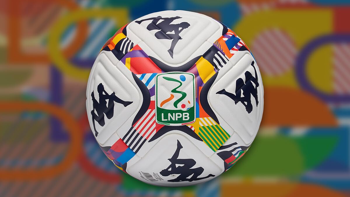 Kappa Pallone Calcio Ufficiale Lega Nazionale Serie B 2025/2026 Kombat Ball FIFA QUALITY PRO LNP - 5