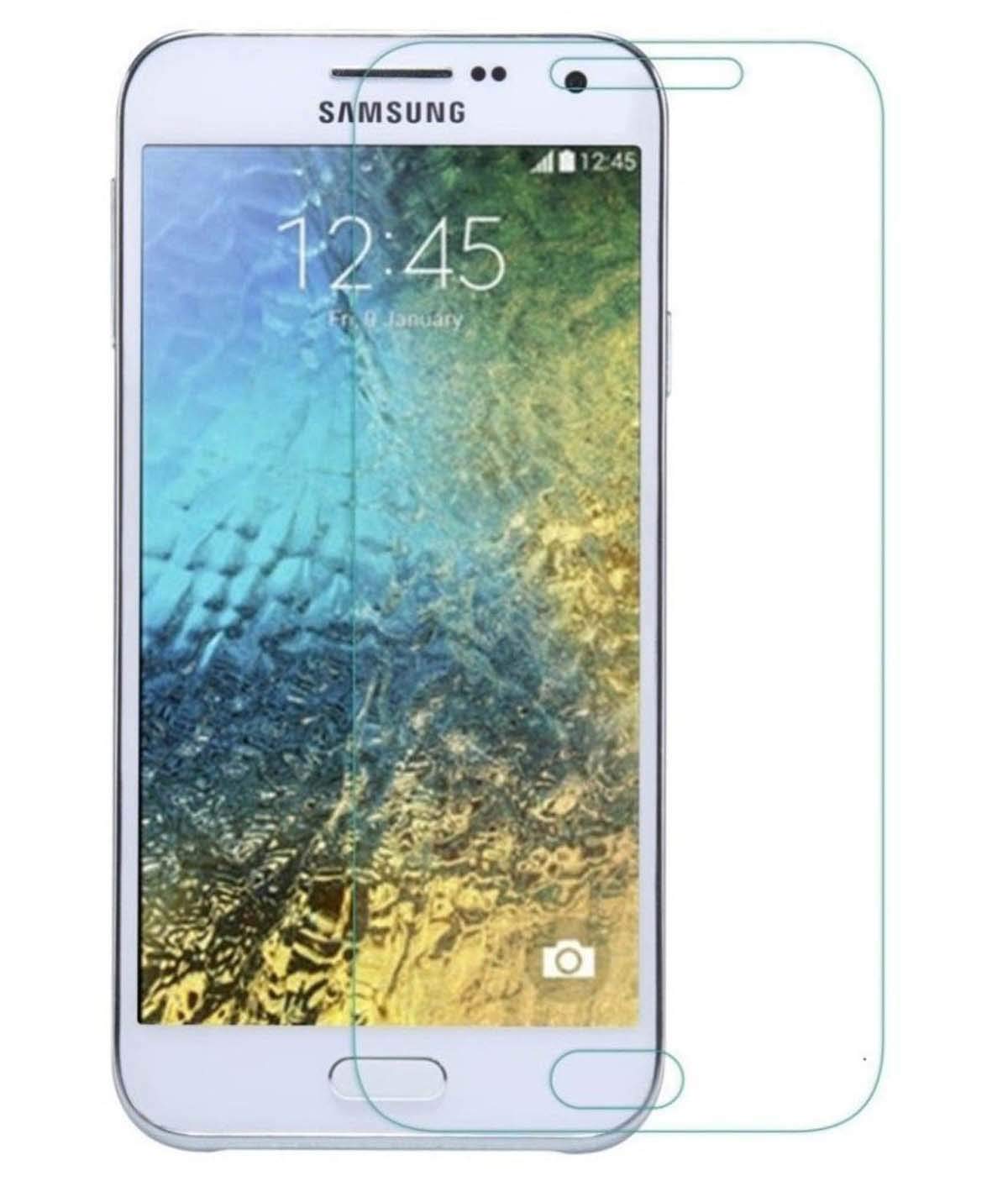 Kapil Traders Screen Guard Samsung Galaxy J7 (2015 Version) | Crystal Clear Scratch Resistant Anti Glare 2.5D Curve Screen Protector