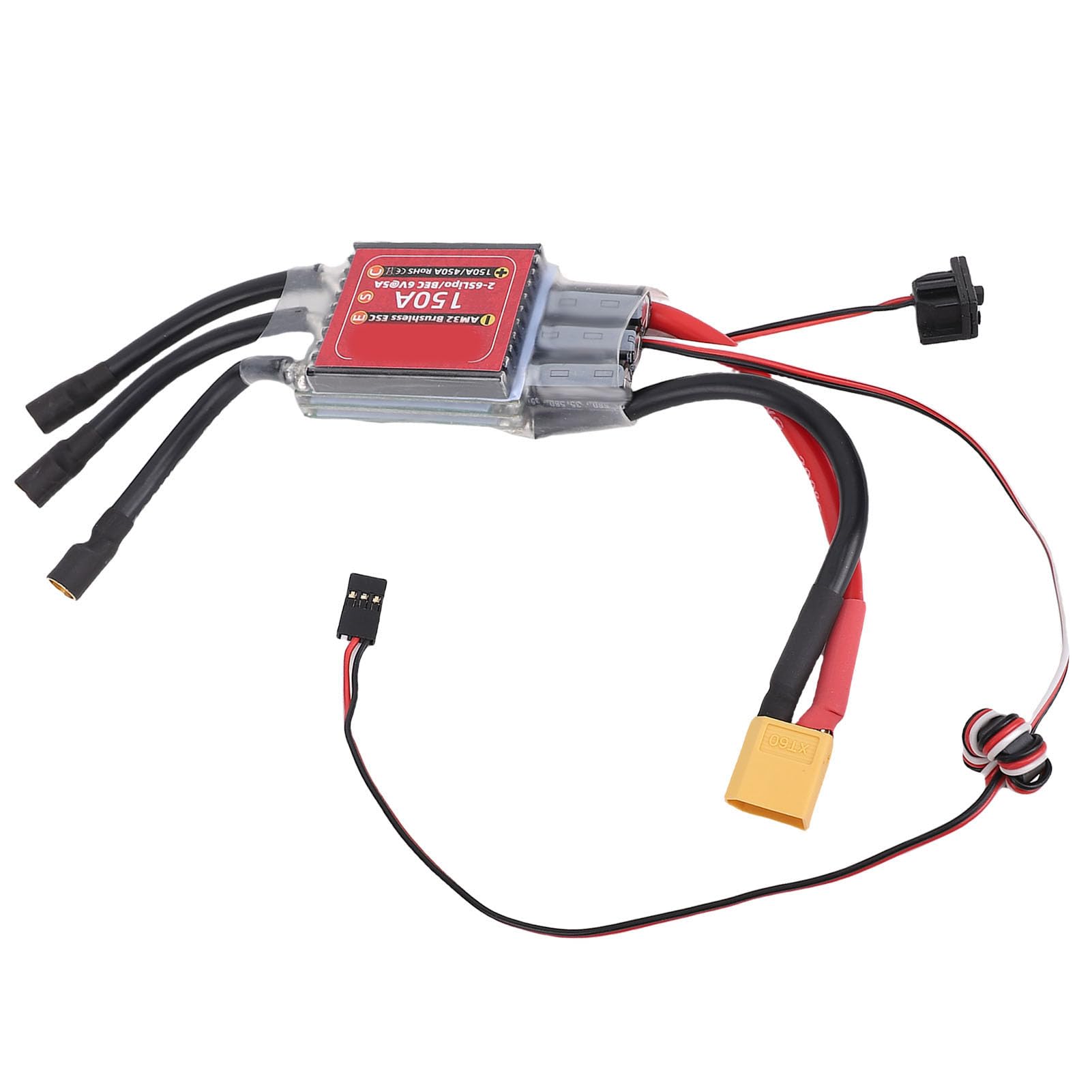 Potente ESC senza spazzole 150 A con controllo della velocità eccezionale per gli appassionati di RC, adatto per motori 3674 4268 4274 4282 4292