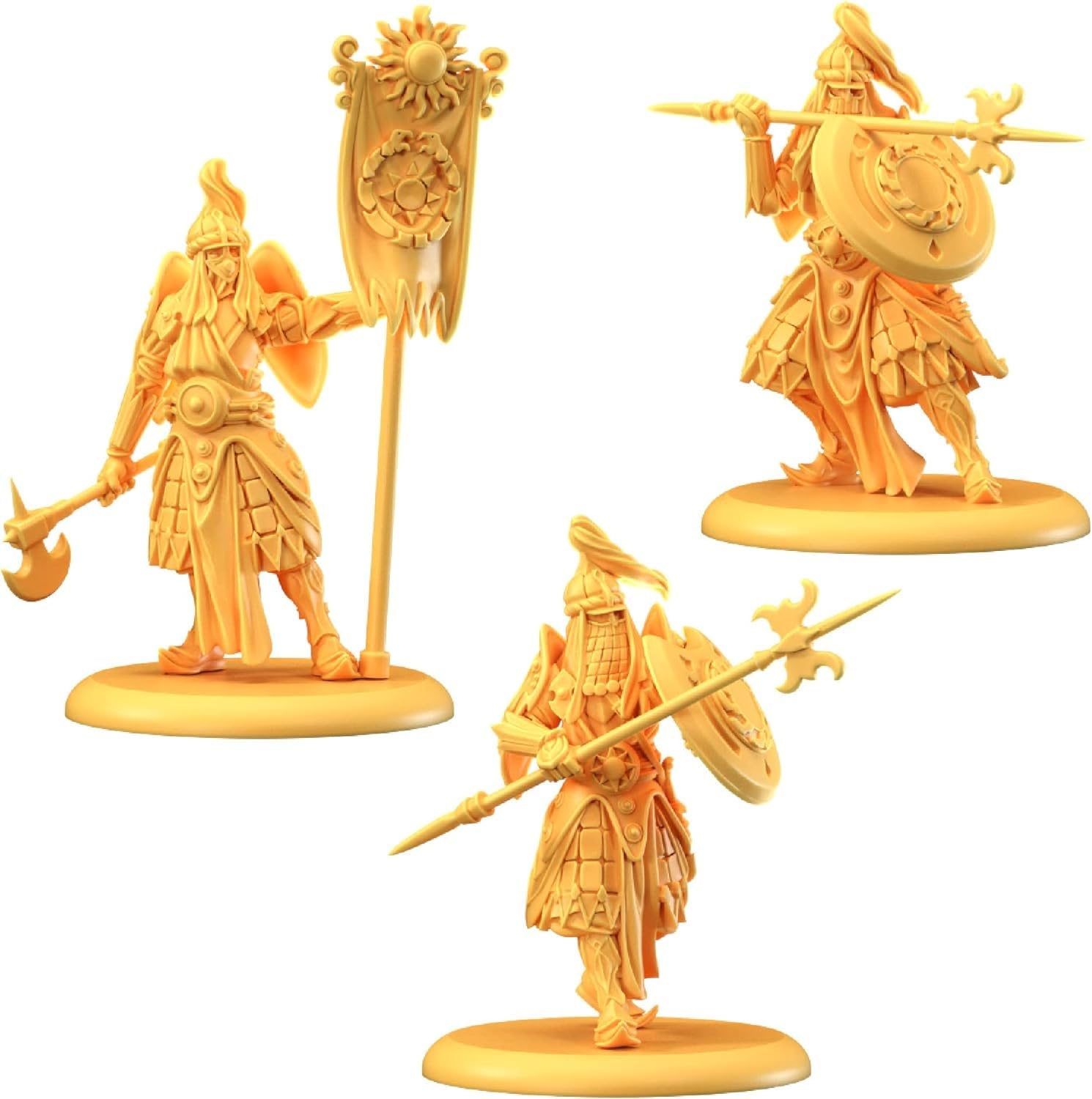 A Song of Ice and Fire Tisch-Miniaturen-Spiel Sunspear Royal Guard Unit Box,Strategiespiel für Jugendliche und Erwachsene,ab 14 Jahren,durchschnittliche Spielzeit 45-60 Minuten,hergestellt von CMON