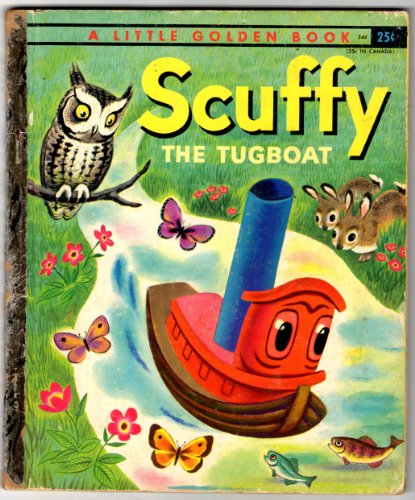 Scuffy the tugboat and his adventures down the ... B0007HIO72 Book Cover