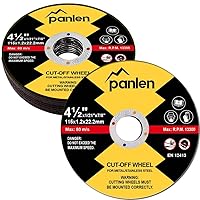 Vista 10 de 25 ruedas de corte de 3 pulgadas x 3/64x3/8 para metal, discos de corte delgados, se adapta a cualquier amoladora angular o herramienta de aire