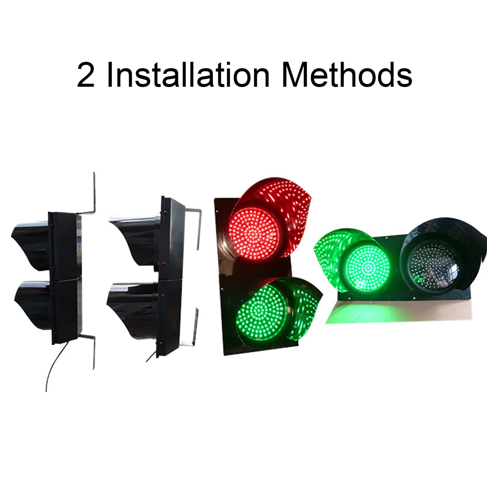 LED-Ampel Rot/Grün 200 Mm – Manuell Oder Automat Produktbild-Vorschau 4