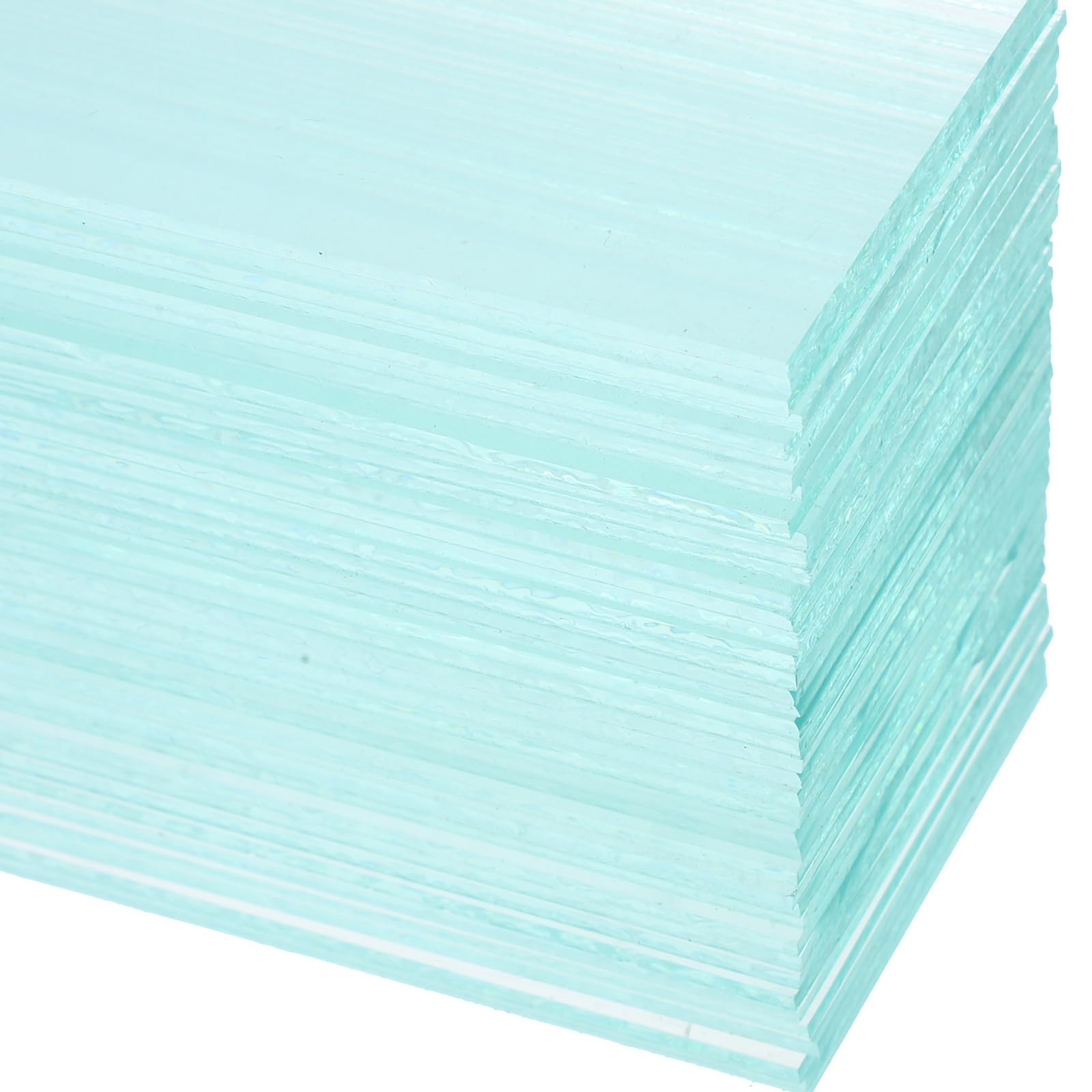 BESTOYARD 100 Unidades Lente de Repuesto para Casco de Soldadura de Vidrio Transparente Alta Transparencia y Protección Ocular para Corte y Soldadura