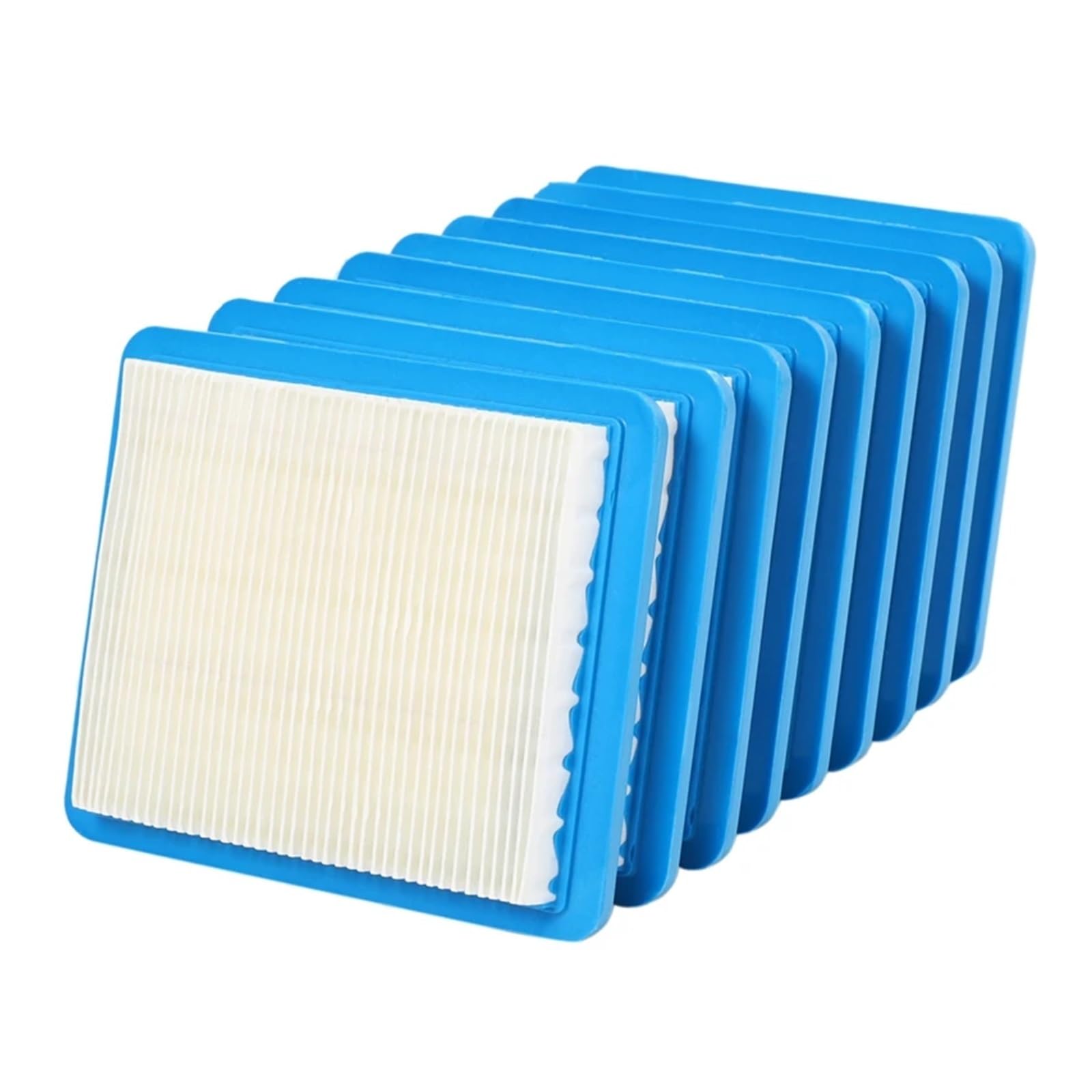 Filtre à air pour tondeuse protégeant le moteur des poussières d'herbe pack de 10 filtres plats