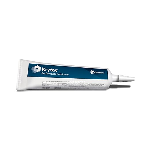 Krytox por Chemours GPL 207 Grasa, PFPE puro / PTFE, tubo de 8 onzas (D12340500)
