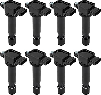 MAYASAF UF574 [Pack of 8] Ignition Coils Fit 2007-2010 for Volvo S80 4.4L V8, 2010 for Volvo XC90 3.2L L6, 2005-2011 for Volvo XC90 4.4L V8
