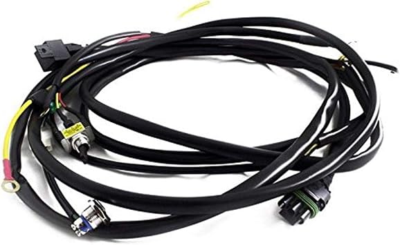Baja Designs 640122 OnX6/Hybrid/Laser/S8IR Wire Harness with Mode Switch | 1 Bar | Heavy-Duty Wire Gauge | Universal Fitment | Black