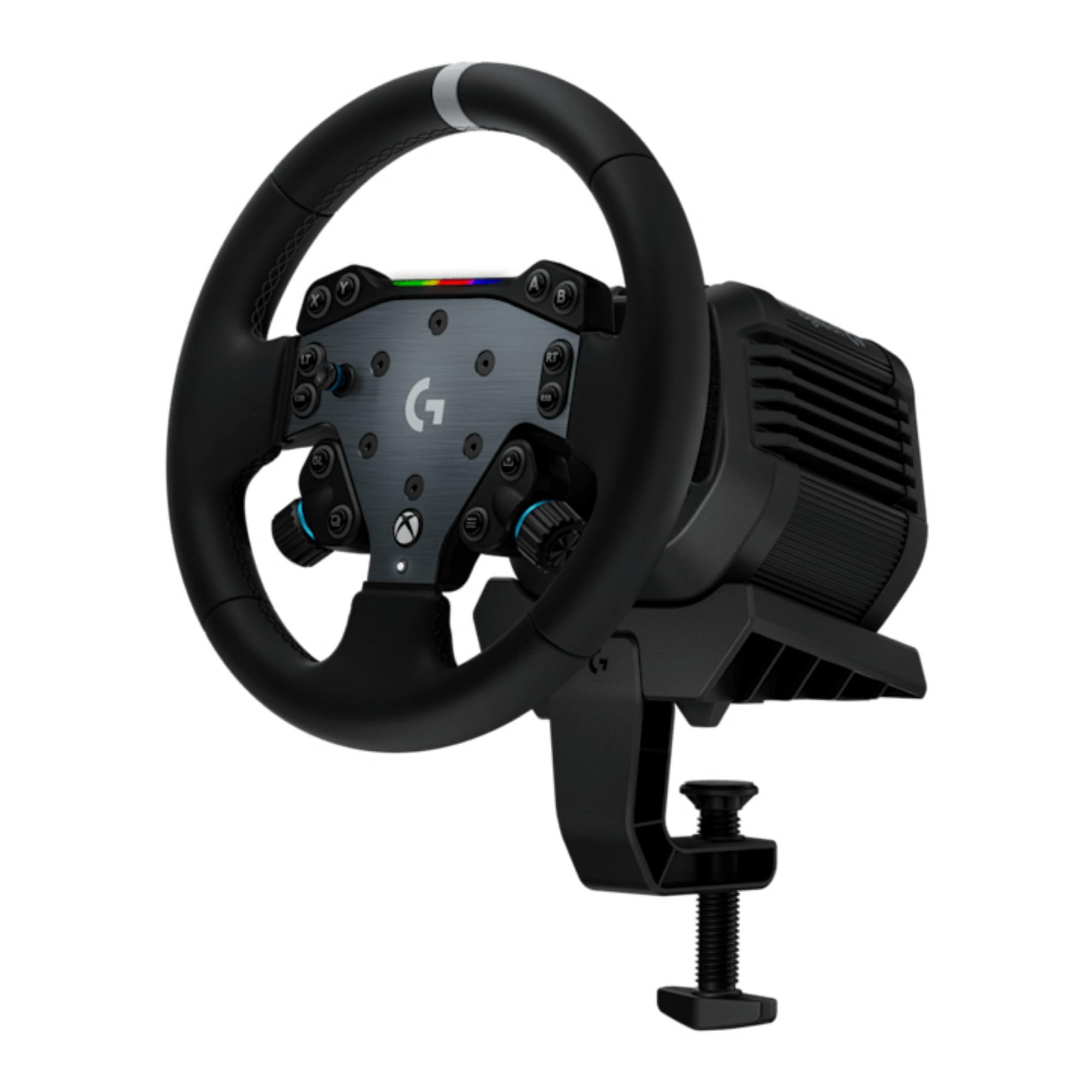 Logitech G RS50 System, 3-szt zestaw do symulatorów wyścigów | Xbox/PC, Brytyjska wtyczka zasilania - Czarny