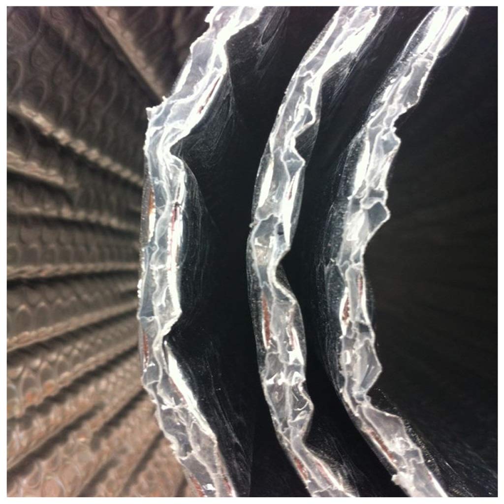 Pannelli riflettenti termici in alluminio a bolle, Foglio isolante riflettente del calore in alluminio autoadesivo a bolle 1x(1-10)m(1x1m)