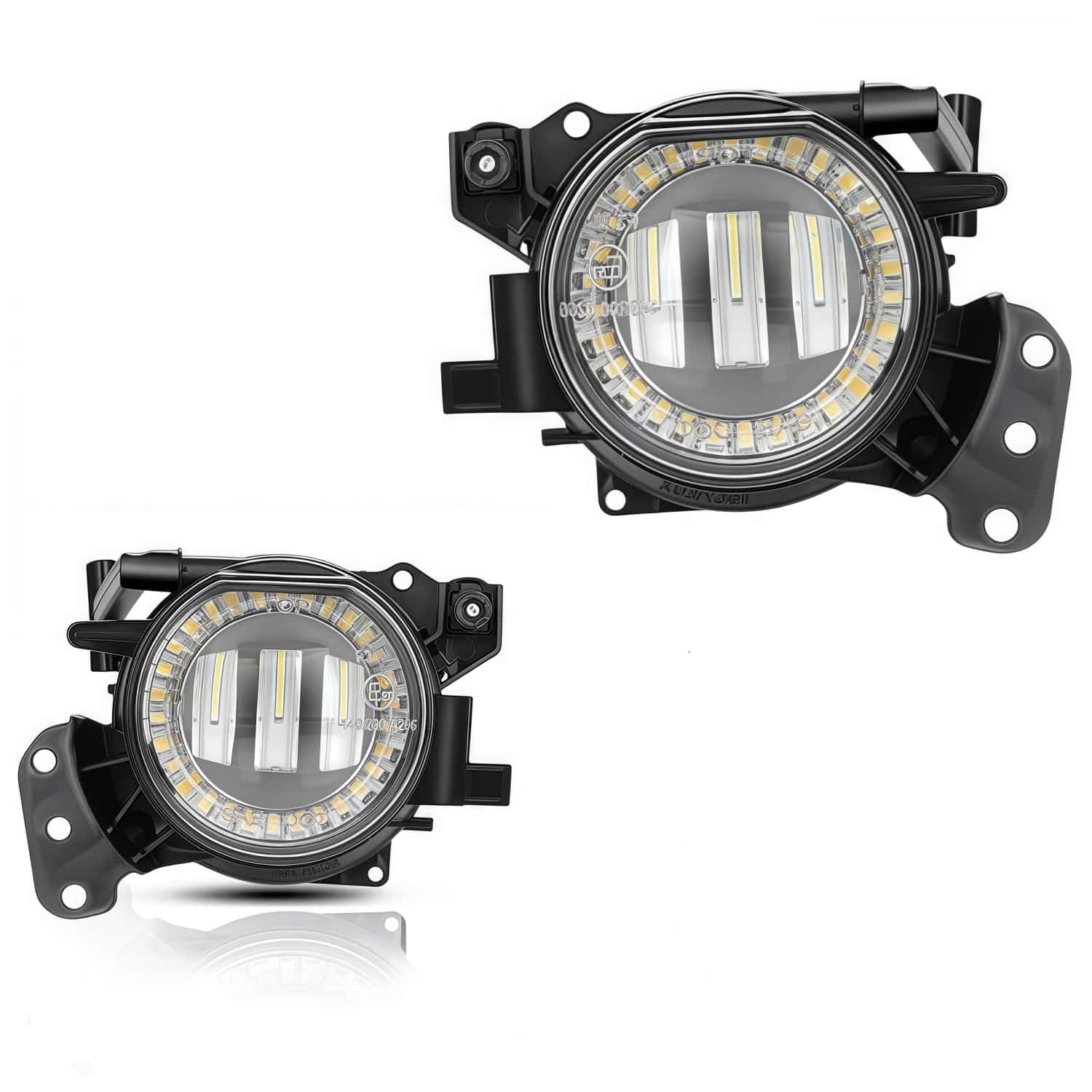 LED Nebelscheinwerfer passt für BMW e60 nebelscheinwerfer 5 Series (E60/E61) 2003-2010 For M-package bumper Ein Paar Nebelscheinwerfer Transparent Linse