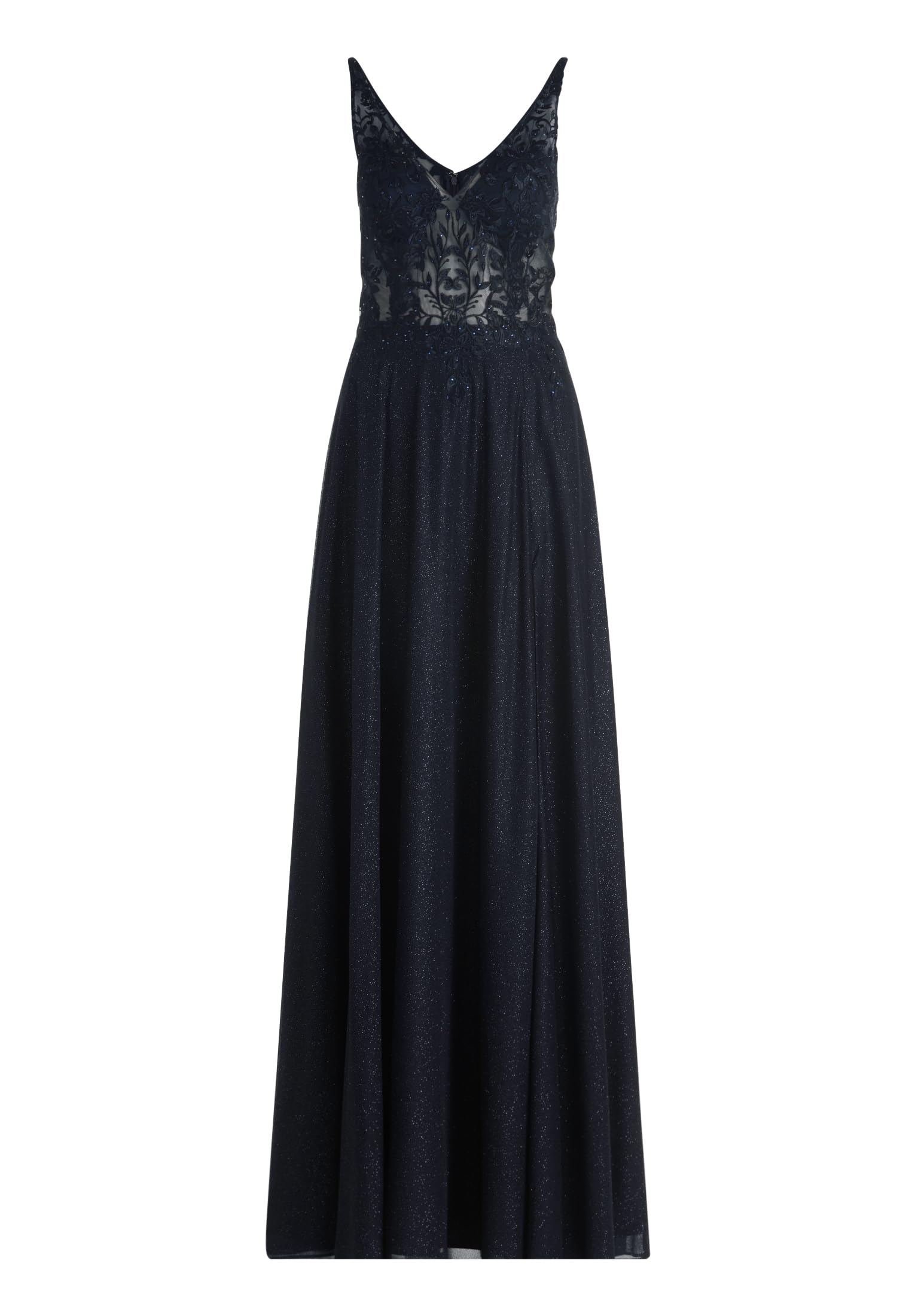 Vera Mont Damen Abendkleid im Glitzer-Look