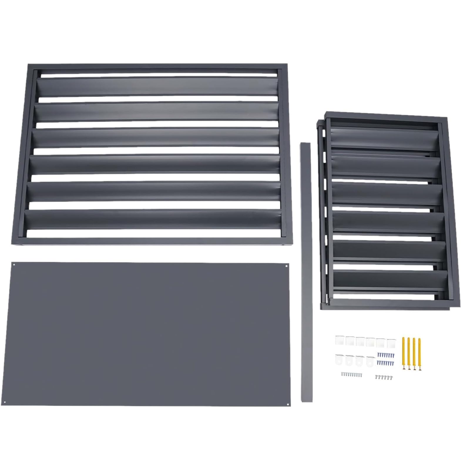 Copricondizionatore Per Esterno Alluminio Copri Condizionatore Da Esterno Balcone Porta Piante Rack Copertura Climatizzatore Esterno Copri Motore Condizionatore Proteggere Dal Sole E Dalla Piog