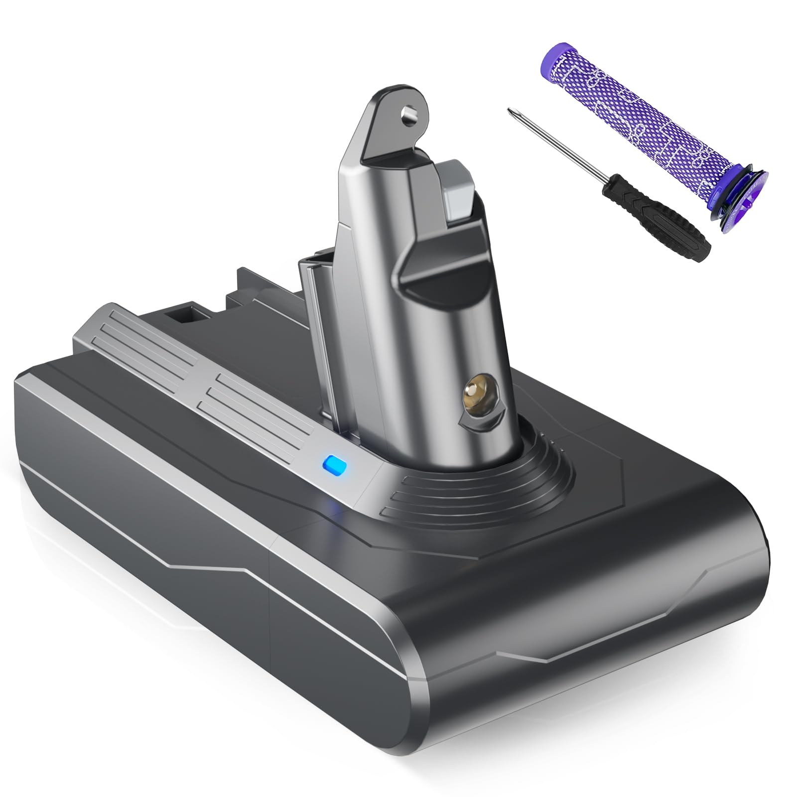 Amazon.co.jp: ダイソン バッテリー V6 交換 掃除機バッテリー