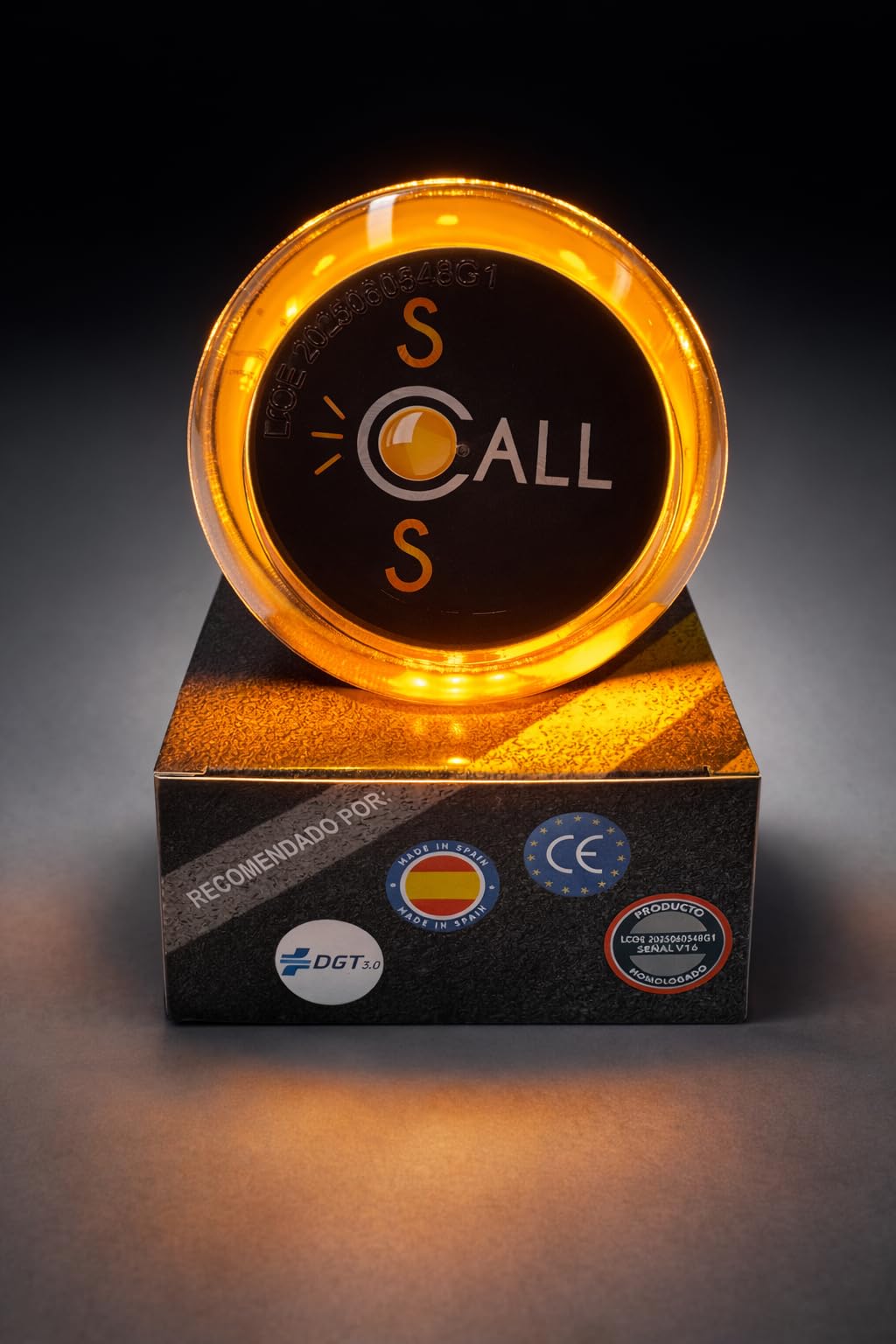Baliza V16 | Pack 2 Luces de Emergencia V16 para Coche Homologadas DGT 3.0 con Geolocalización | Balizas SOS Conectadas | LED 360° Alta Visibilidad | Fabricadas en España | Válidas hasta 2040 — view 6