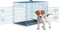 Vista 8 de Jaula para perros de 48 pulgadas, jaulas plegables de alambre mental, jaulas para perros grandes, para exteriores, interiores, mascotas, XL, con Rosa