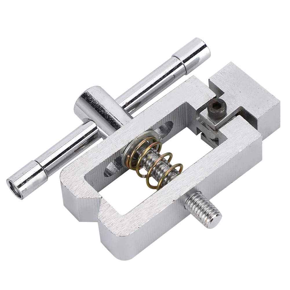 Ausla Morsetto per Misuratore di Tensione di Spinta, Dispositivo di Push-pull in Acciaio Inossidabile, Carico 500N, Apertura da 20 Mm, per Tester di Trazione, Cavo, Pellicola di Carta, Test di