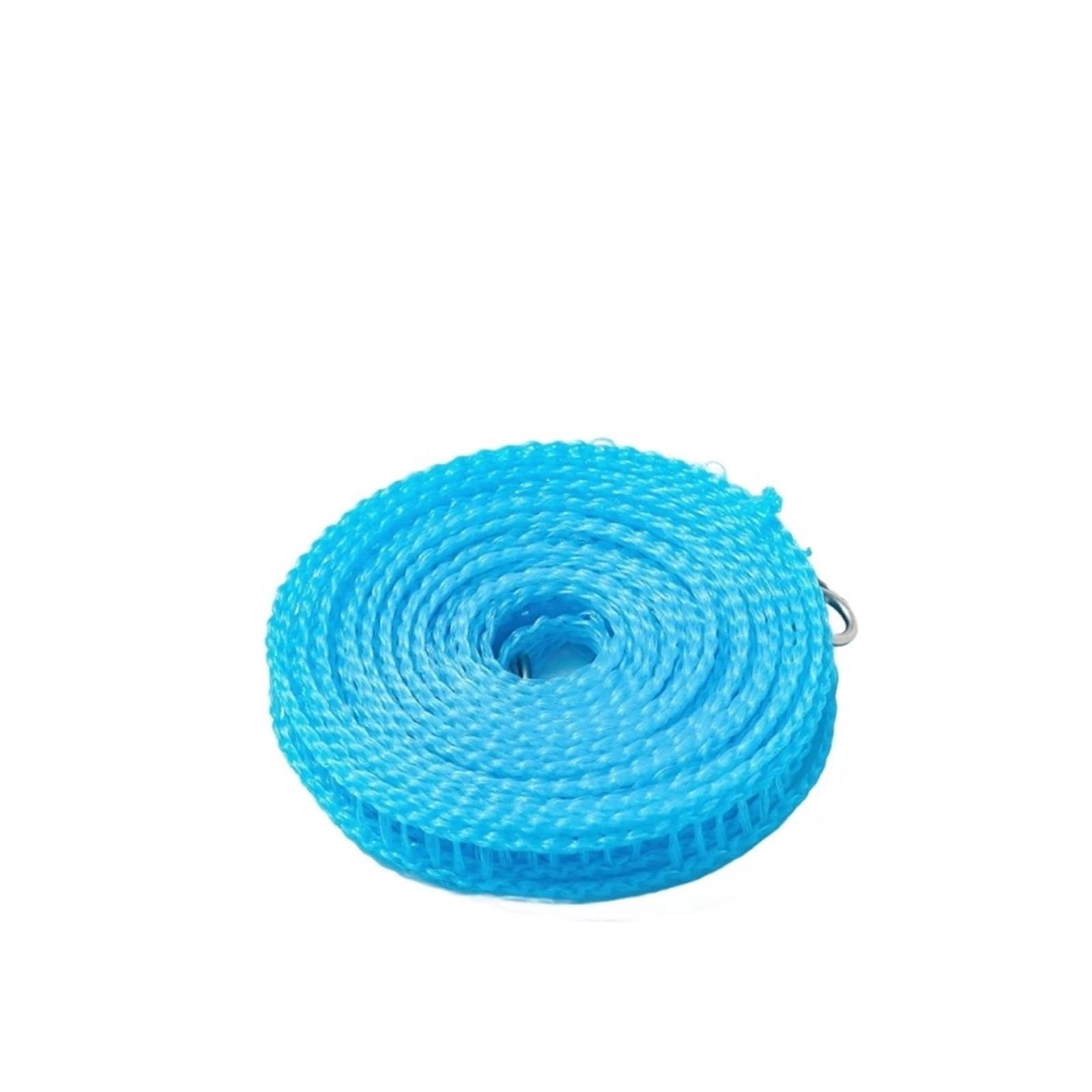 FCfpxwtz Laundry Drying line, Outdoor Clothesline Nylon Non-Slip Laundry Line Windproof Travel Multicolor(36115-blue-10m)