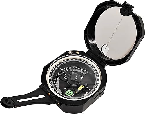 Miniatura 1 de COYOUCO Brújula multifuncional para senderismo, brújula militar de supervivencia, brújula de mano con bolsa de transporte, brújula de regalo para