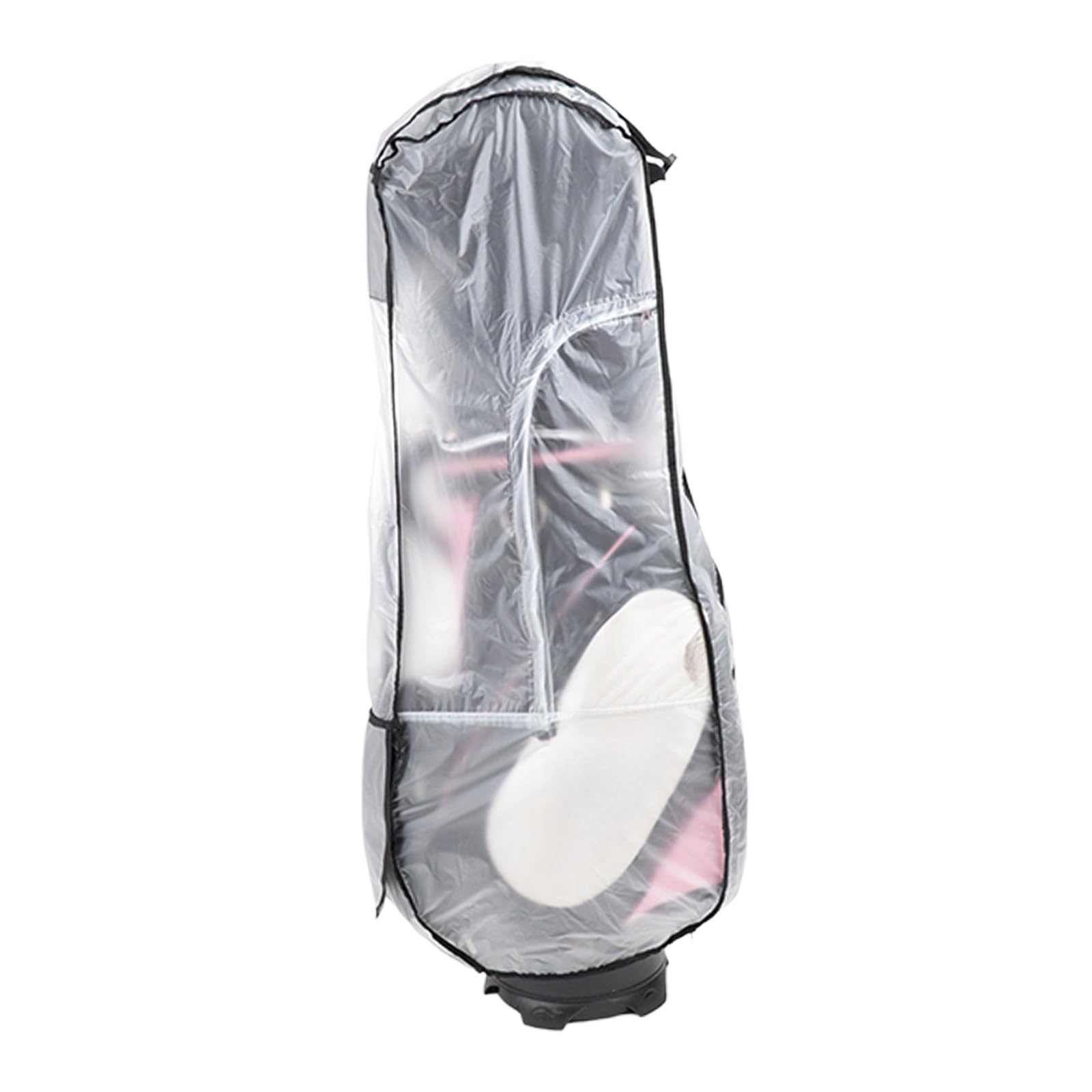 Cubierta de lluvia para palos de golf de PVC transparente universal 7