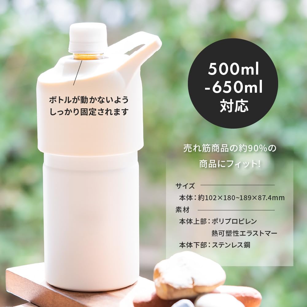 ネームボトル ボトルインボトル ペットボトルケース BOTTLE IN BOTTLE 500ml