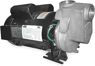 DAYTON 2ZXT3 Centrifugal Pump, 1 1/2 HP, 1 Ph, 115/230V