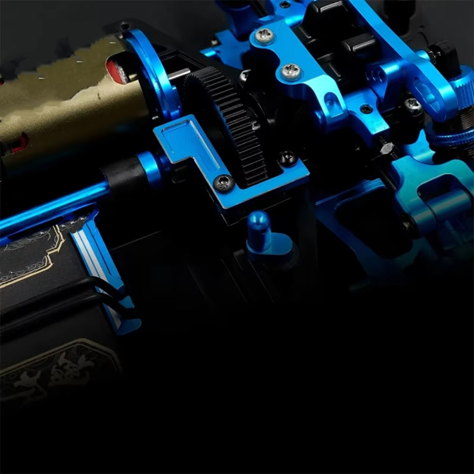 Soporte Metálico Para Cojinete De Eje Principal – Compatible Con Tamiya TT02 TT02D TT02B 1/10 RC