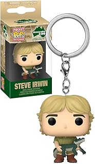 Funko POP! Keychain: Crocodile Hunter-Steve Irwin Novelty Keyring - Collectable Mini Figure - Stocking Filler - Gift Idea - Official Merchandise - Backpack Decor
