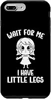 Vista 12 de Funny Short Legs Meme Women Wait for Me - I Have Little Legs Case for iPhone 17