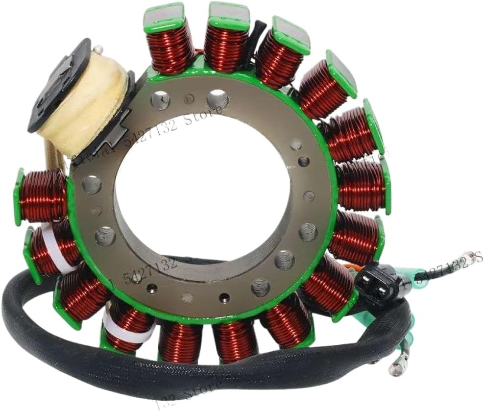 Ignition Stator Coil Rotor Assembly Compatible with M115A M120A M120A2 M140A M140A2 115HP 120HP 140HP Generators - Replaces Part Numbers 3C7-06123-0 and 3C7061230